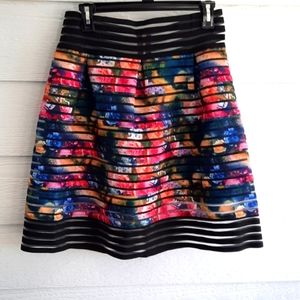 Touch Me vivid color skirt